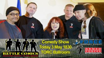 Battle Comics - Comedy Show 3 May 1830 at the TORC