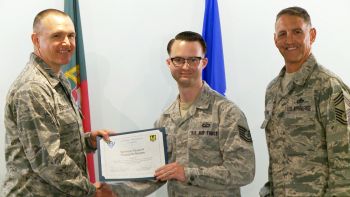 Promotion Ceremony at Lajes Field