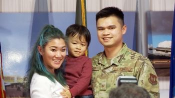 Promotion Ceremony at Lajes Field in January