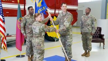 65 LRS Change of Command