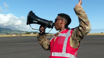 FOD Walk at Lajes Field, Azores