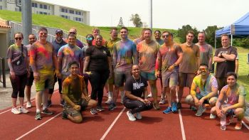 Sports Day and Color Run at Lajes Field