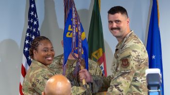 65 LRS Change of Command Ceremony at Lajes Field, Azores