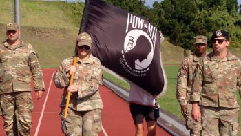 POW MIA 24hr Walk Run at Lajes Field, Azores