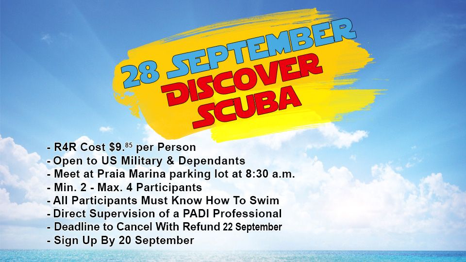 R4R Discover Scuba 28 September