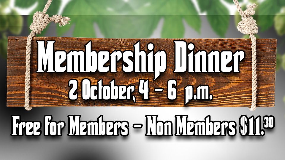 Oktoberfest Membership Dinner