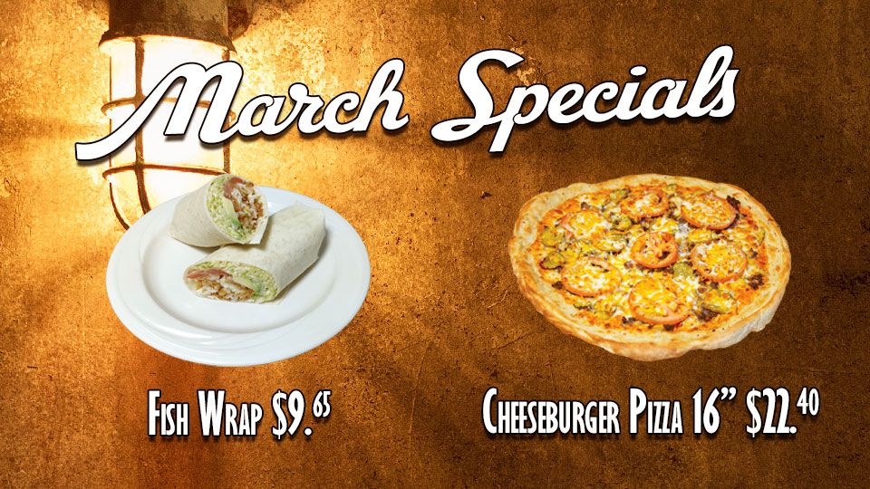 March Monthly Specials