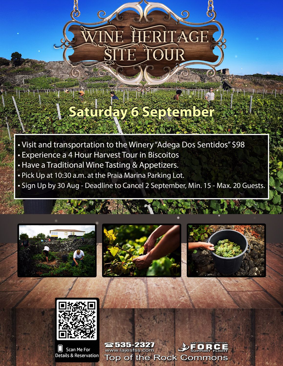 Wine Heritage Site Tour