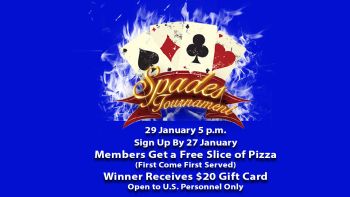 Spades Tournament January
