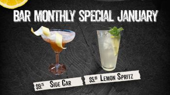 Bar Monthly Special January
