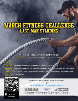 March Fitness Challenge "Last Man Standing"