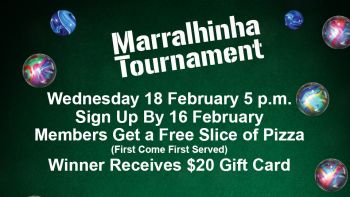 Marralhinha Tournament February