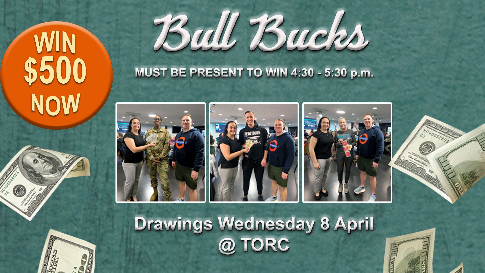 Bull Bucks April