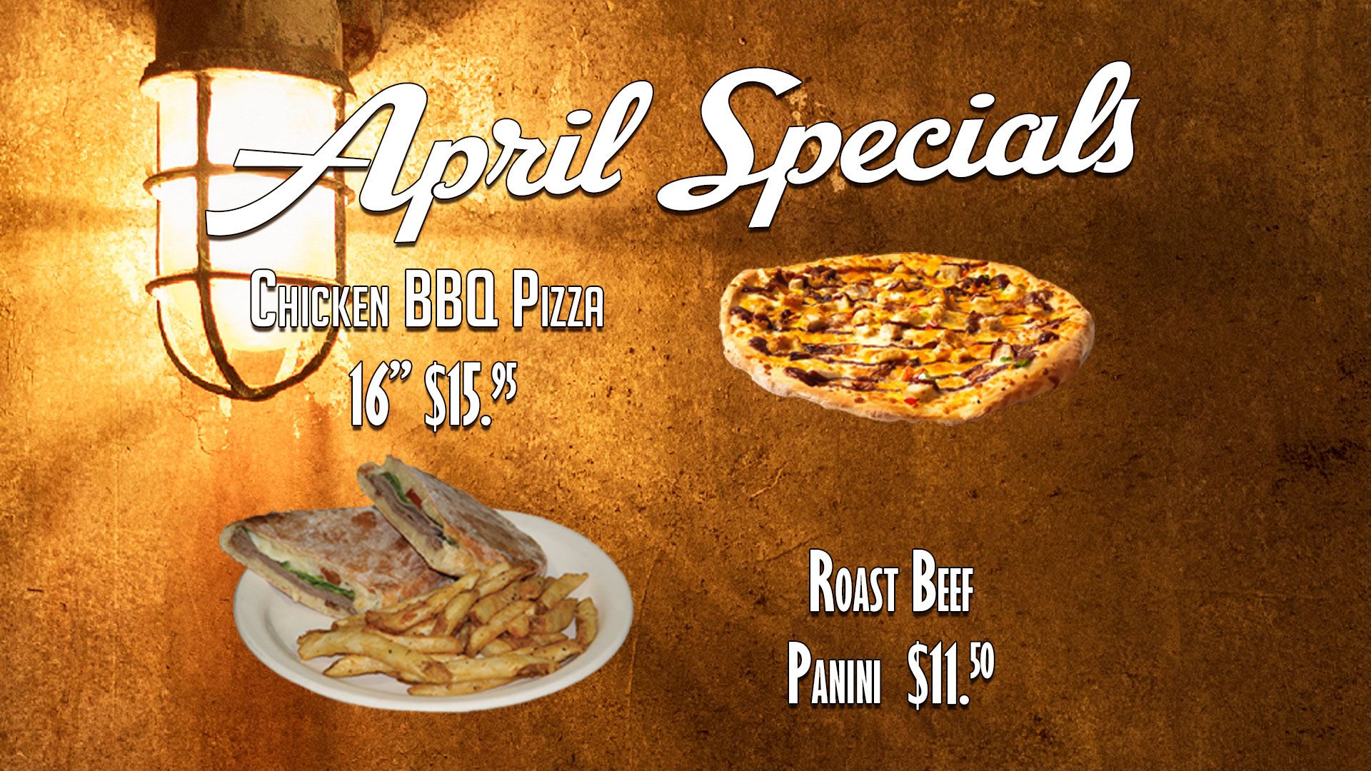 April Specials