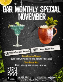 Bar Monthly Special November
