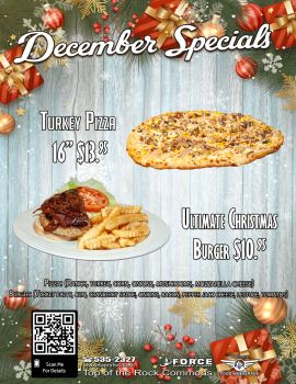 December Food Specials
