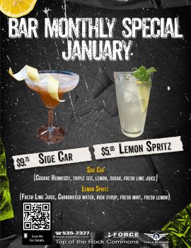 Bar Monthly Special January