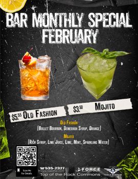 Bar Monthly Special February
