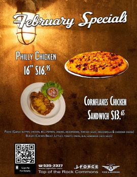 February Food Specials
