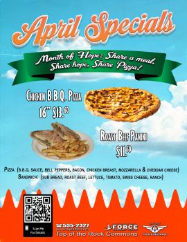 April Specials