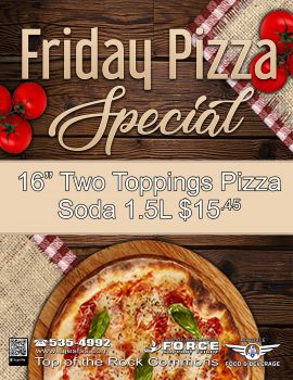 Friday Pizza Special